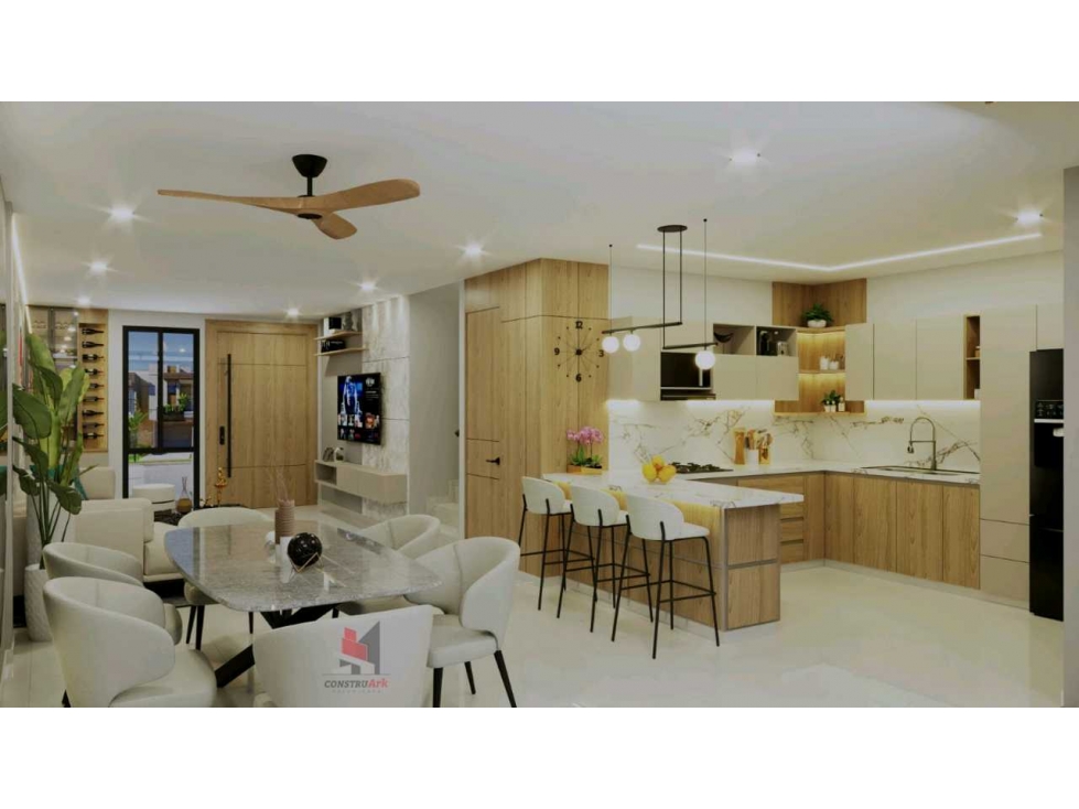 Casa en venta sobre plano Castellana