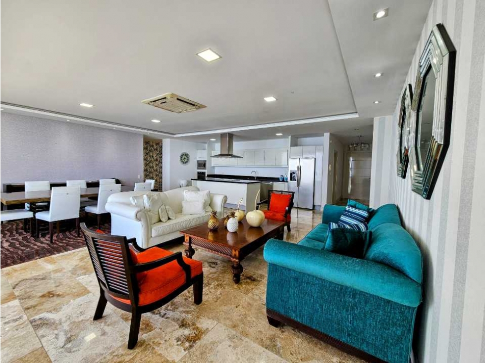 Vendo departamento en Edf. Oceania de 4 hab+4 baños, frente al mar — foto 5
