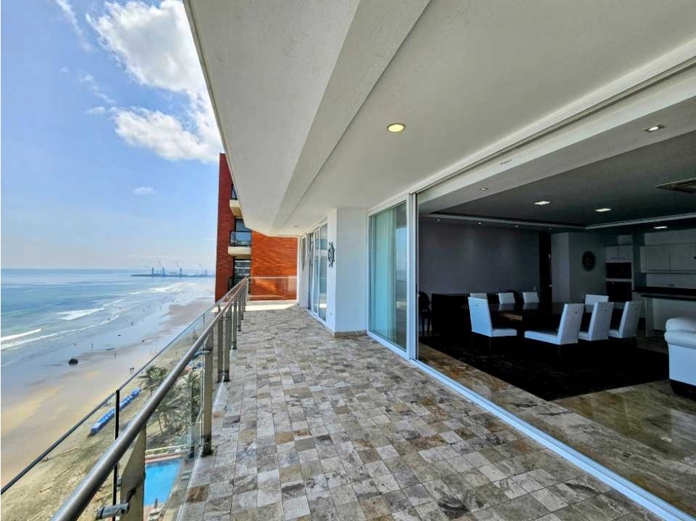 Vendo departamento en Edf. Oceania de 4 hab+4 baños, frente al mar — foto 2