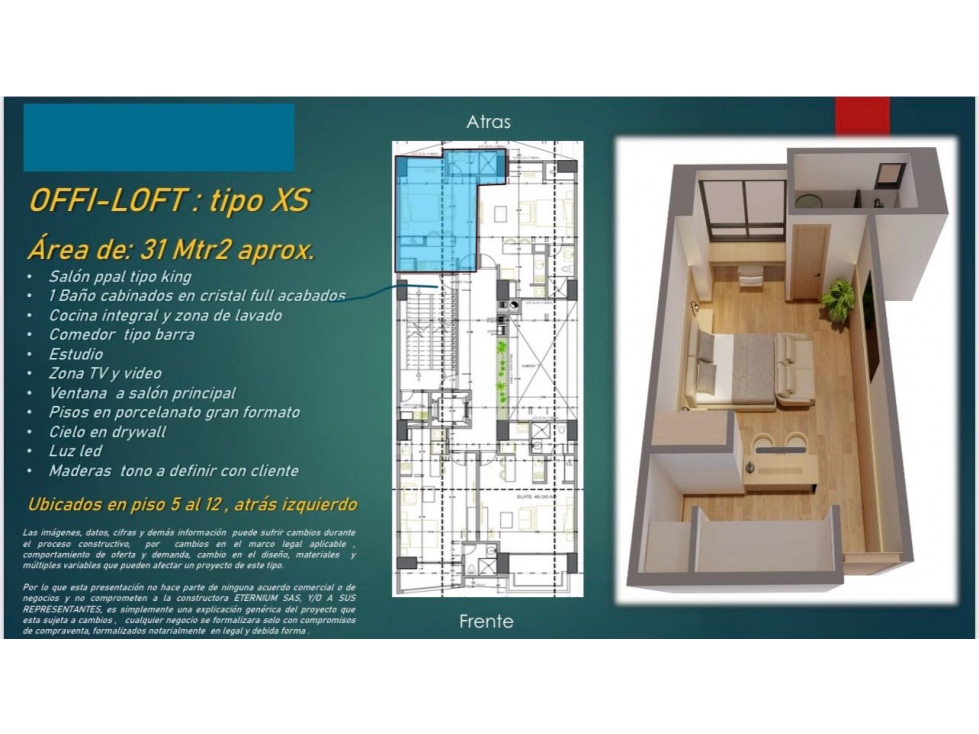 Offi-Lofs en venta en Laureles, con licencia turistica AIR BNB — foto 5