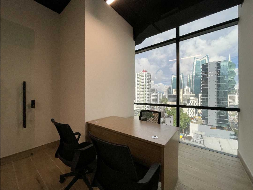 OFICINA EN CALLE 50 TOWER BANK AMOBLADA 94M2 SERVICIOS INCLUIDOS — foto 4