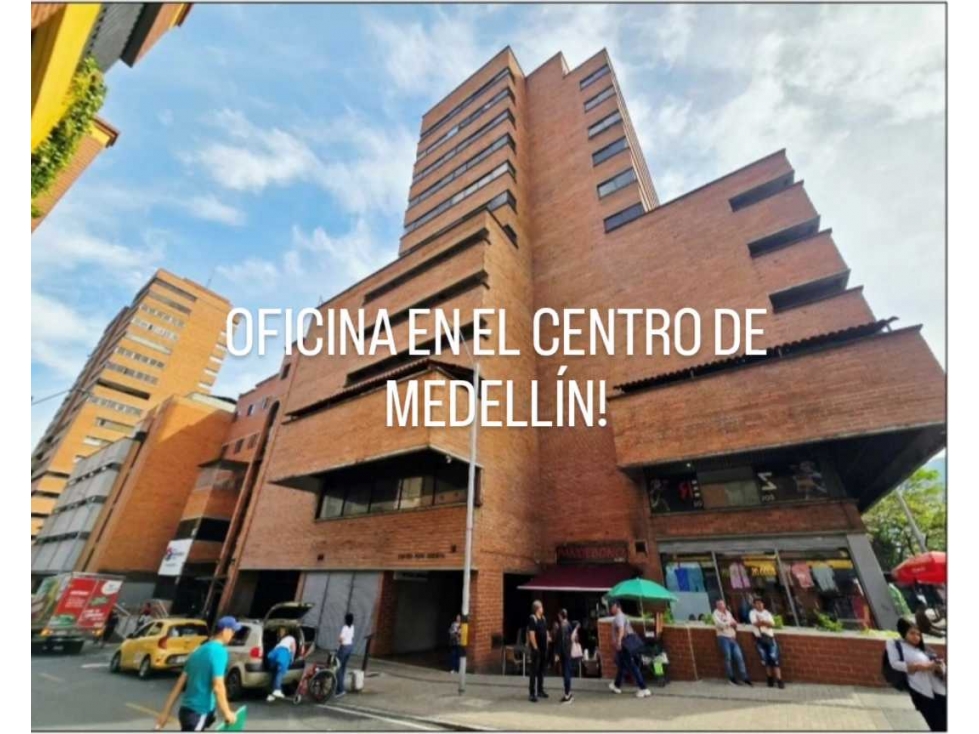 OFICINA EN VENTA, MEDELLÍN, CENTRO, BARRIO VILLA NUEVA.
