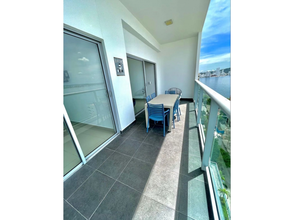 OPORTUNIDAD APARTAMENTO EN BOCAGRANDE USO MIXTO 2 ALCOBAS — foto 2