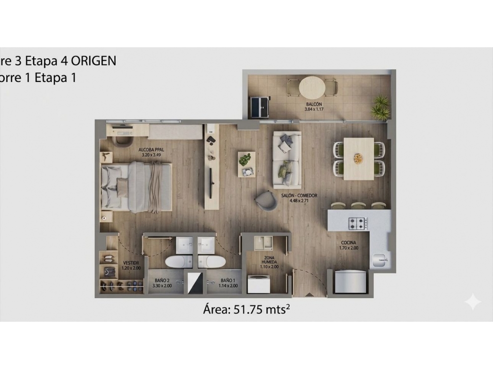 ¡OPORTUNIDAD! CesiÃ³n de Derechos Apartamento tipo Loft en La Ceja