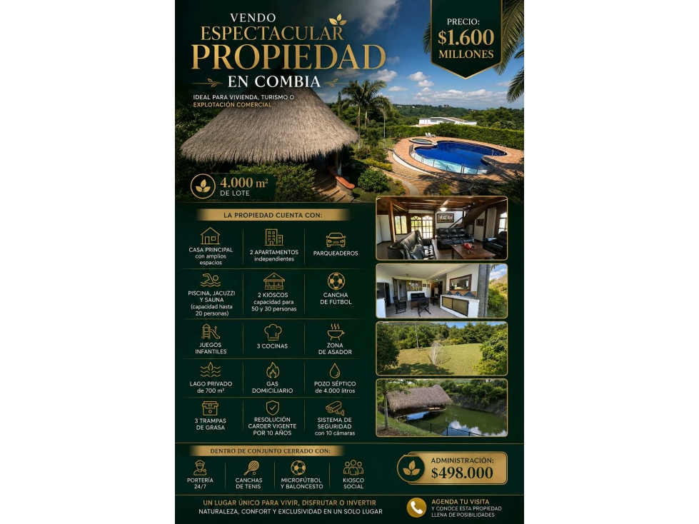 Oportunidad de finca con mucho potencial turistico — foto 2