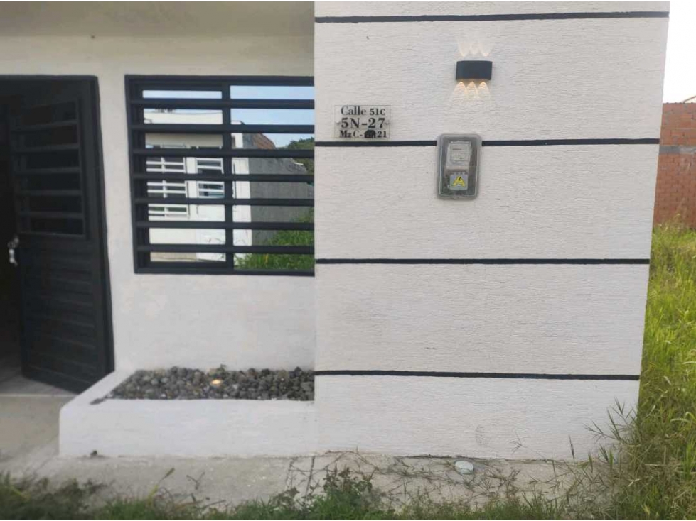 Vendo casa Nueva en Nueva Colombia Cartago Valle
