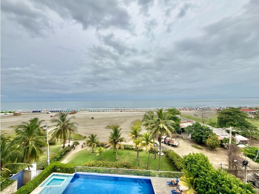 OPORTUNIDAD APARTAMENTO FRENTE AL MAR SECTOR LA BOQUILLA