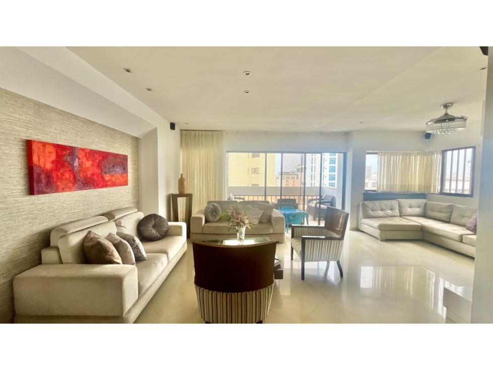 OPORTUNIDAD SE VENDE APTO EN BOCAGRANDE 3 ALCOBAS Y ESTUDIO — foto 4