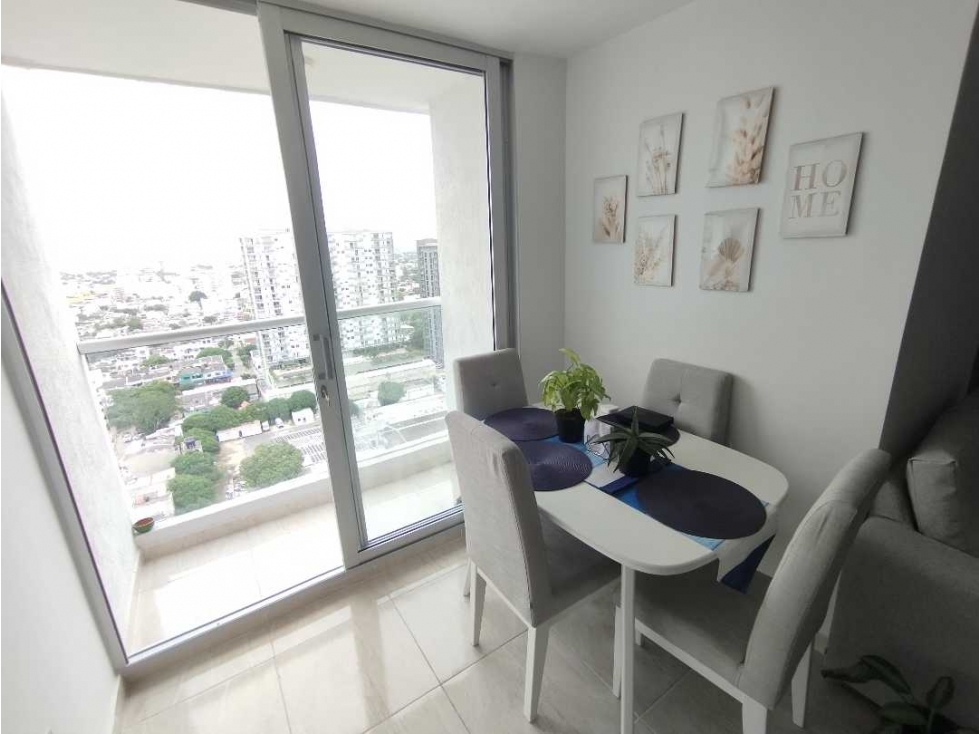 OPORTUNIDAD! APARTAMENTO CON HERMOSA VISTA - EL COUNTRY - CARTAGENA — foto 2