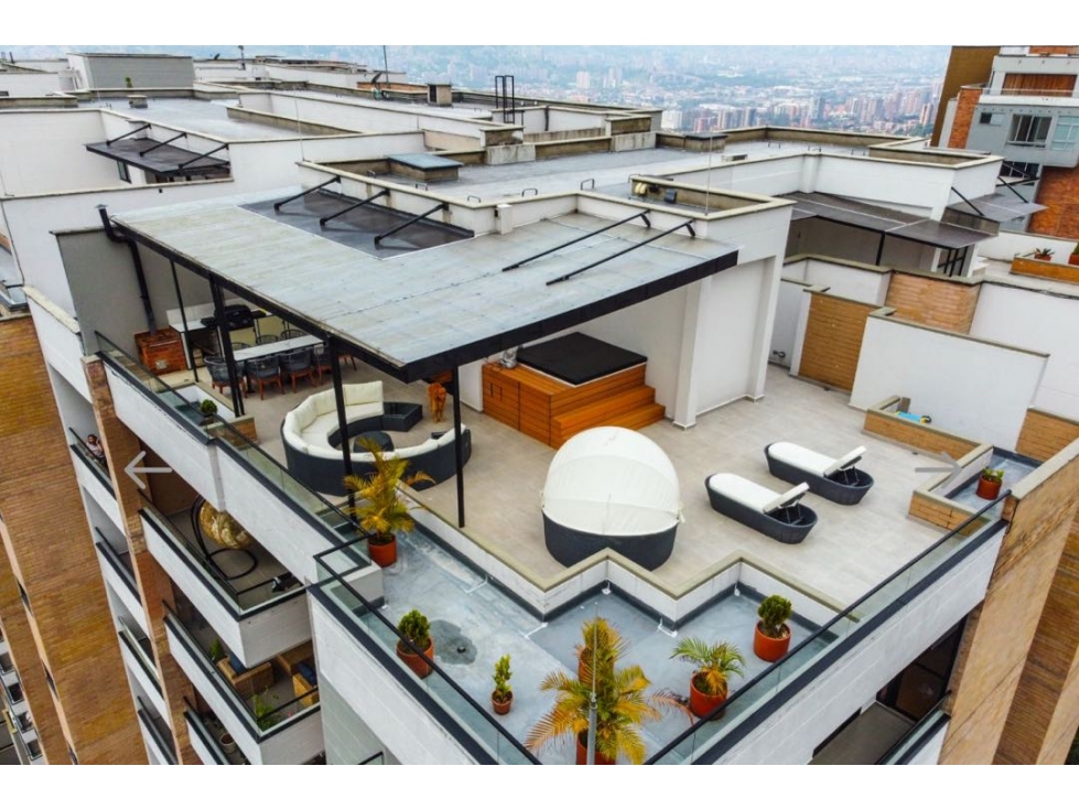 Penthouse en venta Loma de las brujas Envigado