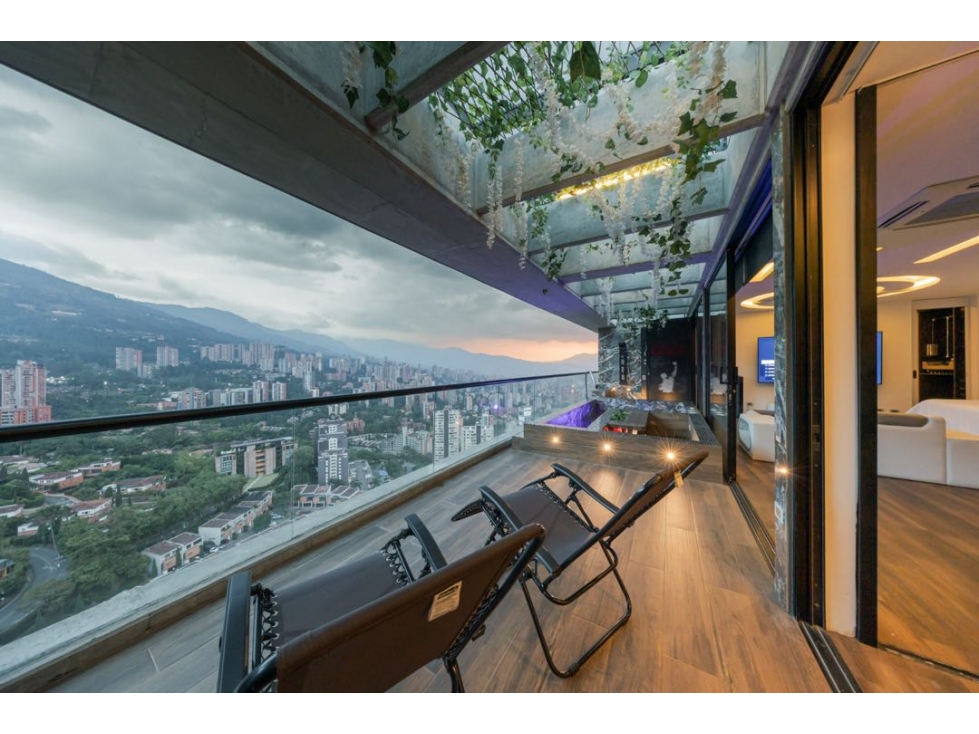 Penthouse con Increíble vista a la ciudad de Medellín -Poblado — foto 2