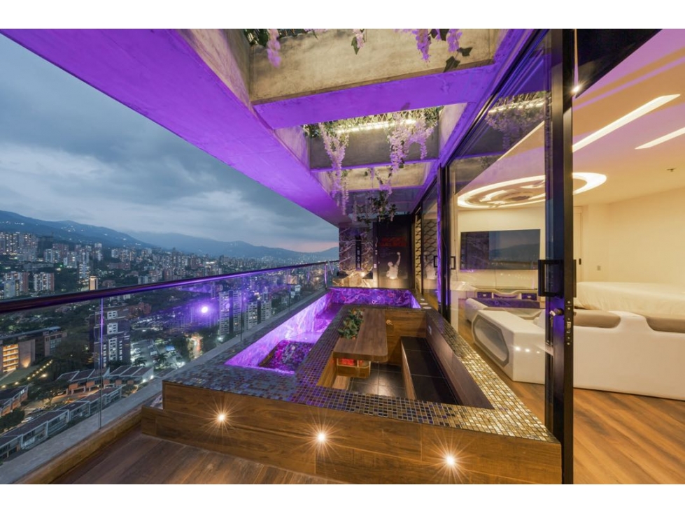 Penthouse con Increíble vista a la ciudad de Medellín -Poblado — foto 4