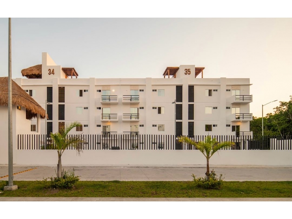 PENTHOUSE DE LUJO EN PUERTO MORELOS - 1