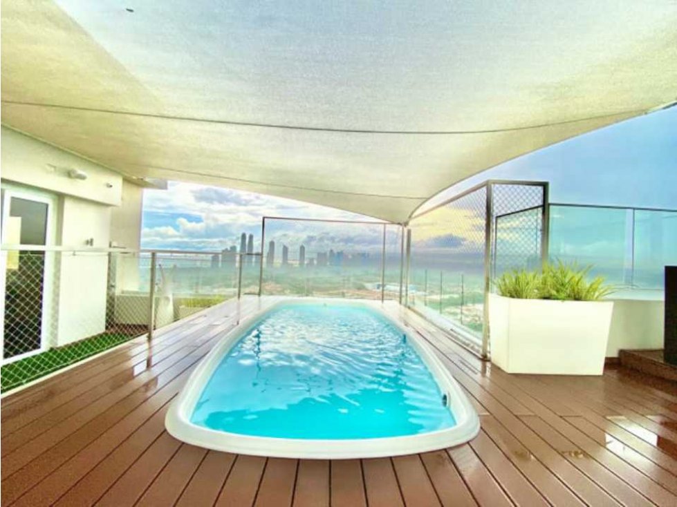 PENTHOUSE EN SANTA MARIA INTELIGENTE CON PISCINA 5/R ASCENSOR 700MTS