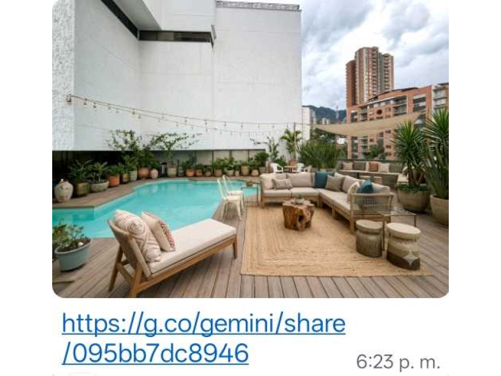 PENTHOUSE POBLADO/590mt/1SOLO PISO/