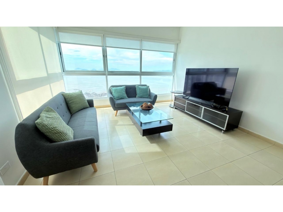 PH Grand Bay | 2 Recámaras Amoblado | Vista Ciudad | $1,500