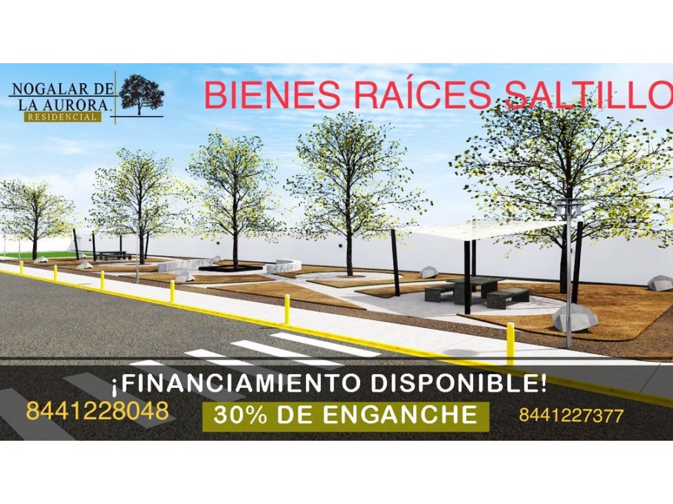 Terrenos en Venta con Financiamiento al Norte de Saltillo en Privado - 1