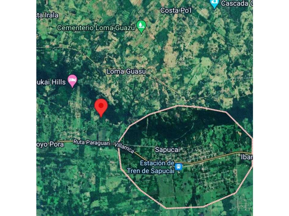 PROPIEDAD EN SAPUCAI - 2,6 HECTAREAS EN EL CERRO - 5
