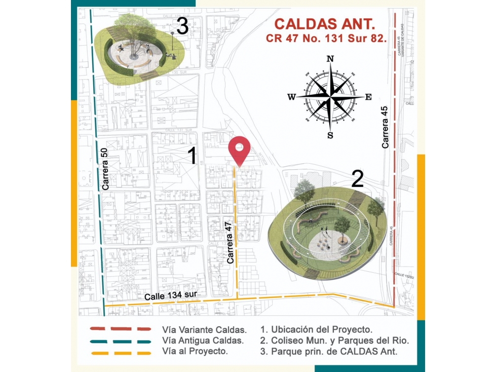 Proyecto de apartamentos en venta en Caldas - 6