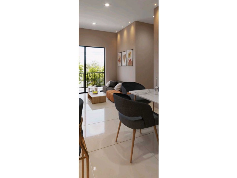 Proyecto de venta de apartamentos sobre plano margen izquierda