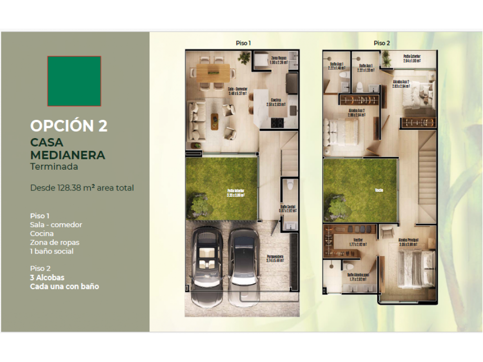 PROYECTO SOBRE PLANOS, CASAS EN EL TIGRE CERRITOS PEREIRA — foto 5