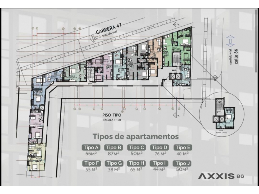 EN CONSTRUCCION: Axxis 86 Apto desde 38m2 — foto 6