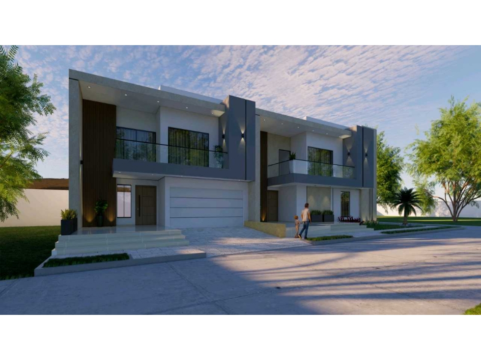 Proyectos de dos casas de dos pisos en venta en Castellana Montería — foto 4