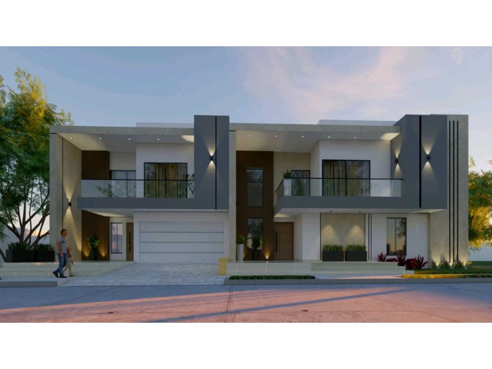 Proyectos de dos casas de dos pisos en venta en Castellana Montería — foto 5