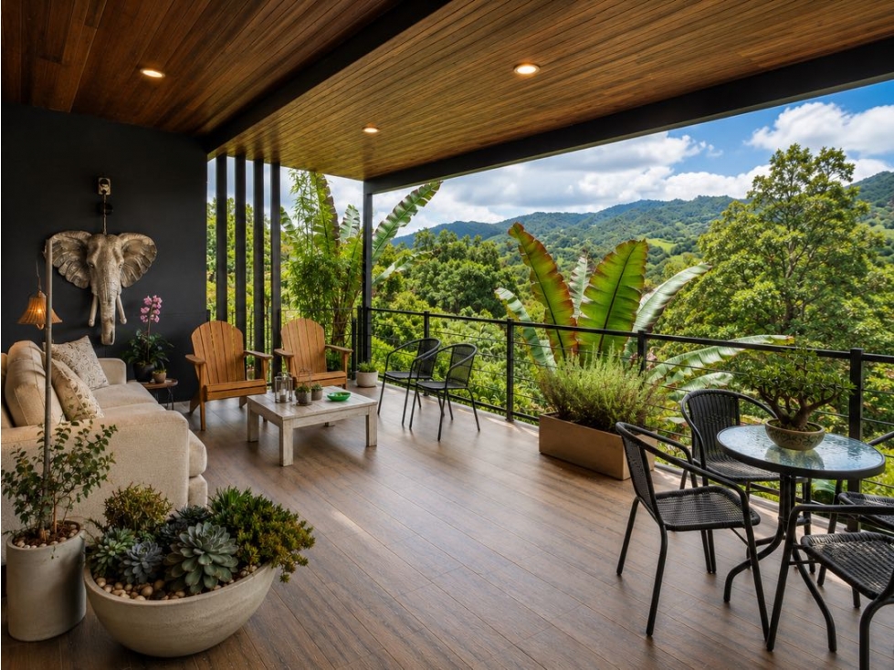 Refugio moderno en El Retiro: arquitectura, naturaleza y privacidad — foto 4