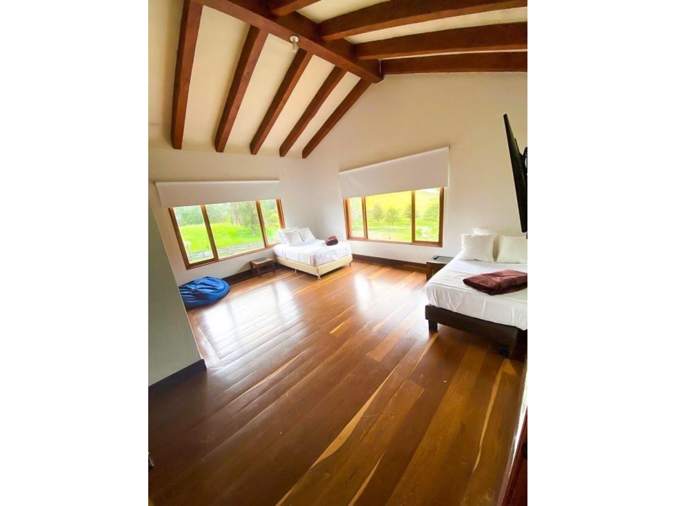 Renta amoblada casa finca llano grande pontezuela - 1