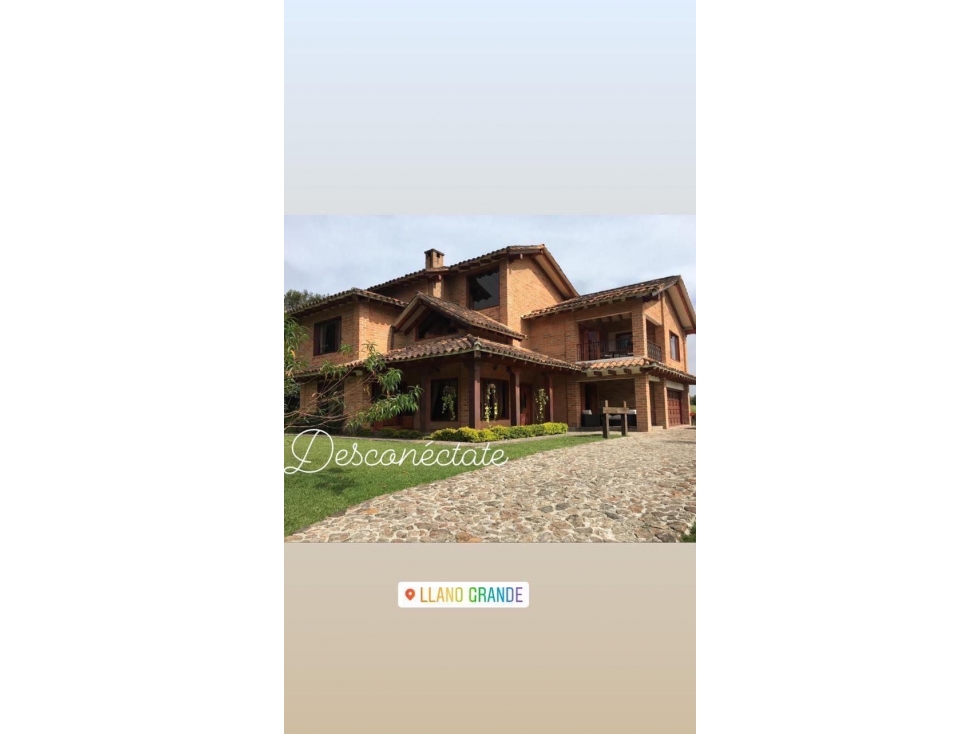 Casa Campestre en Arriendo Llano Grande Pontezuela — foto 2
