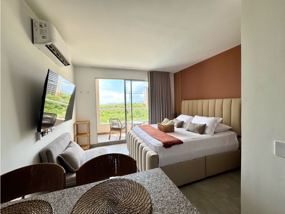 Renta Aparta Suite en Santa Marta con Acceso a Playa - Amoblado — foto 4