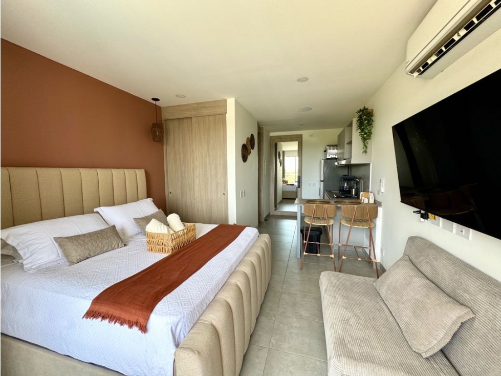 Renta Aparta Suite en Santa Marta con Acceso a Playa - Amoblado