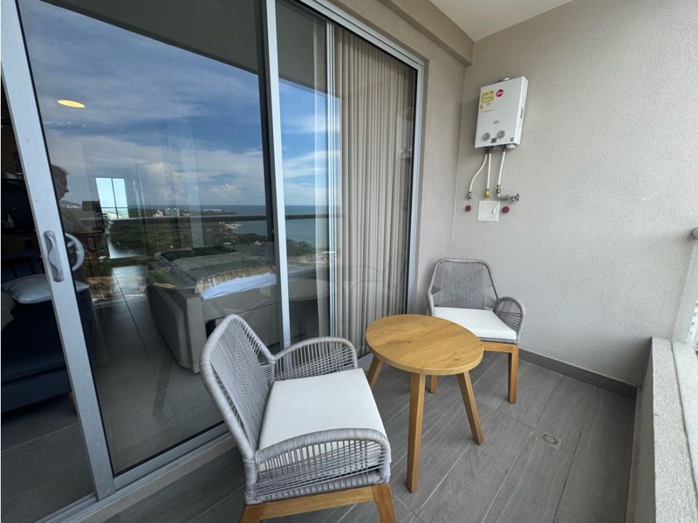Renta Apartamento Amoblado - Un solo ambiente - Santa Marta con playa — foto 6