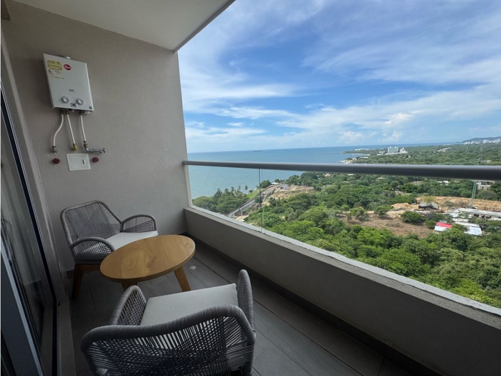 Renta Apartamento Amoblado - Un solo ambiente - Santa Marta con playa — foto 5