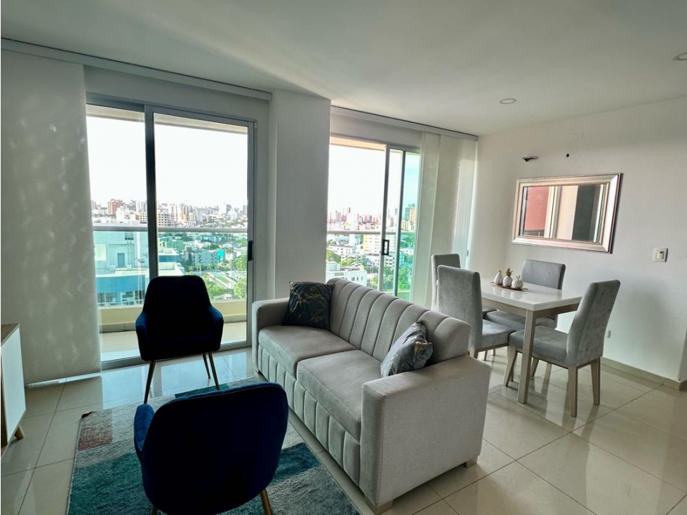 Renta apartamento amoblado Ciudad Jardín