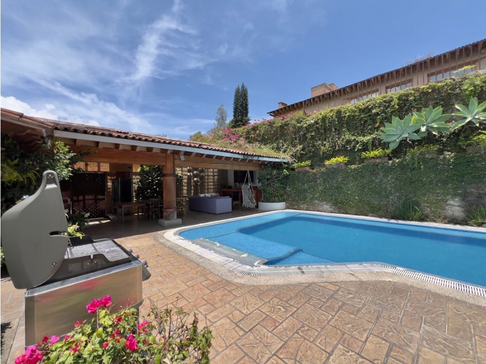 RENTA POR NOCHE CASA CON ALBERCA, JACUZZI Y ACCESO AL LAGO | LA PEÑA