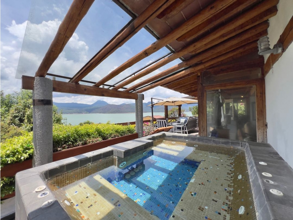 RENTA POR NOCHE CASA CON ALBERCA, JACUZZI Y ACCESO AL LAGO | LA PEÑA — foto 2