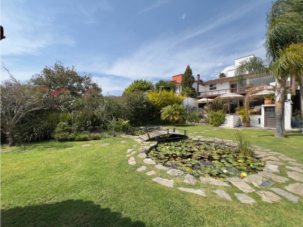 RENTA CASA VISTA AL LAGO CON JACUZZI,SAUNA Y JARDIN | SAN GASPAR