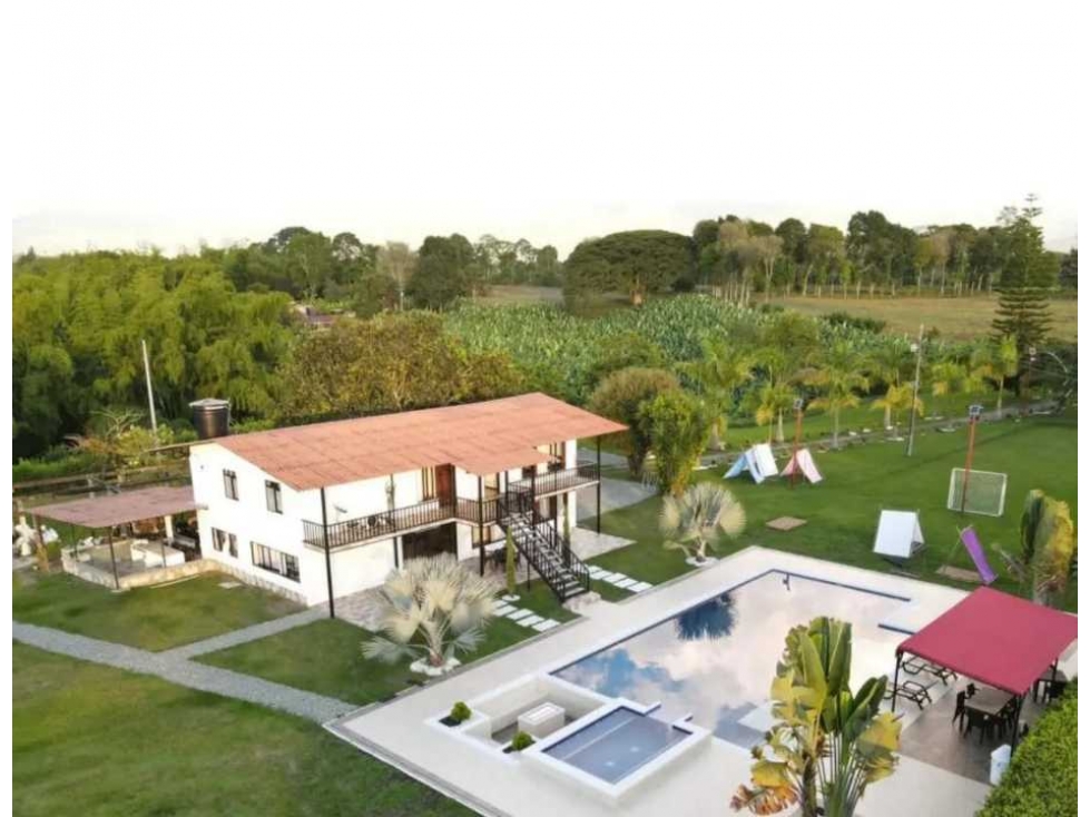 RENTA DE CASA CAMPESTRE CERCA A LA CIUDAD VÍA PUEBLO TAPAO - 4