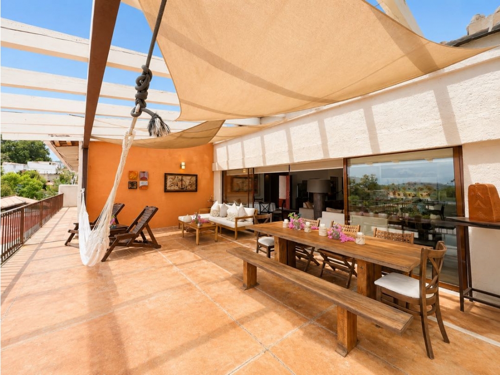 RENTA DE CASA CON TERRAZA Y VISTA AL LAGO | VALLE DE BRAVO CENTRO — foto 4