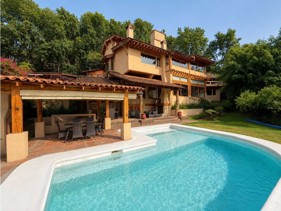 RENTA DE CASA CON VISTAS AL PUEBLO, ALBERCA Y JARDIN | COPORITO — foto 3