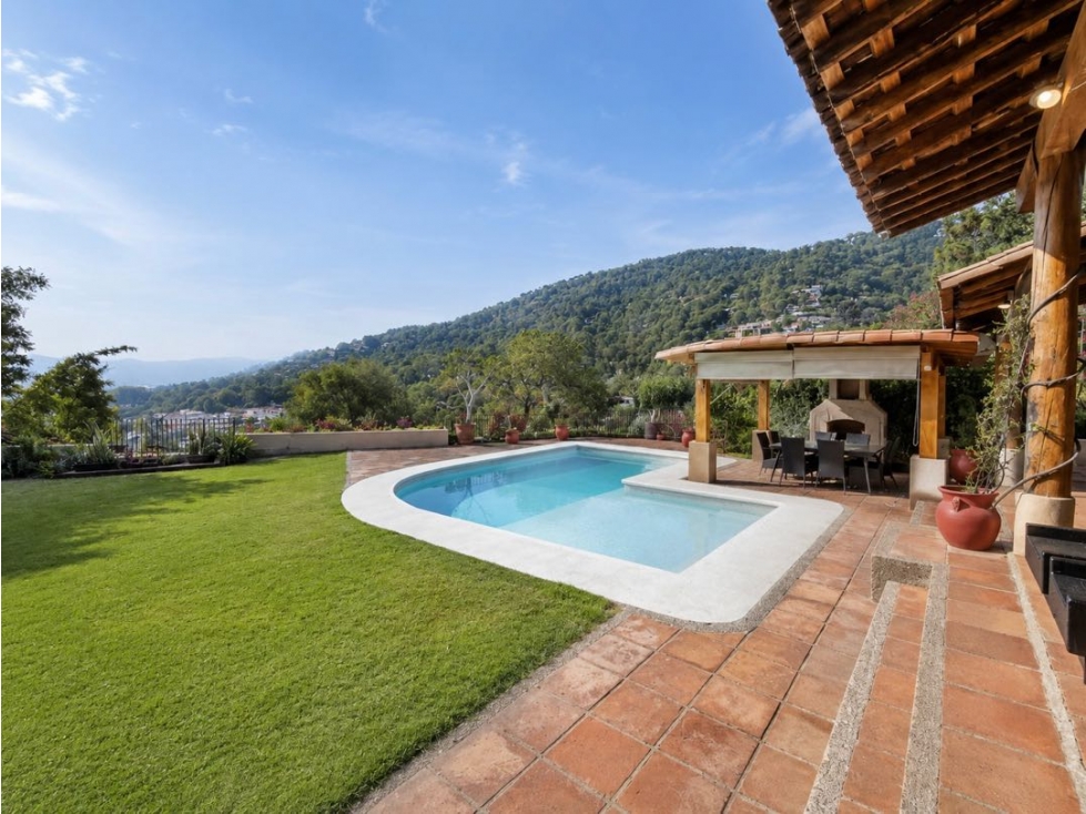 RENTA DE CASA CON VISTAS AL PUEBLO, ALBERCA Y JARDIN | COPORITO — foto 5