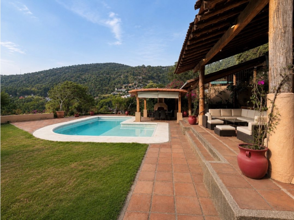 RENTA DE CASA CON VISTAS AL PUEBLO, ALBERCA Y JARDIN | COPORITO — foto 6