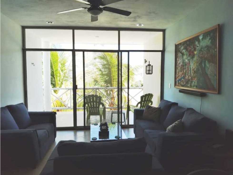 RENTA DE LINDO DEPARTAMENTO EN PLAYA CHICXULUB - 5