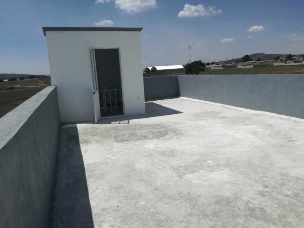 Renta venta Hectárea bardeada casa bodegas Tetla Solidaridad Tlax - 5