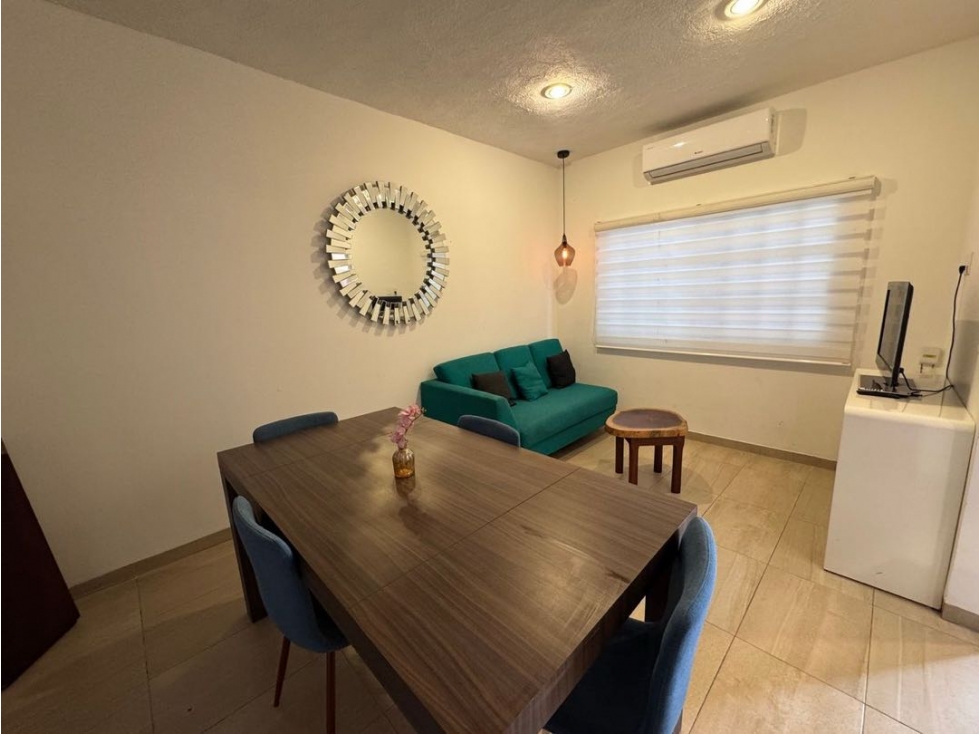RENTA DEPARTAMENTO AMUEBLADO, MALIBRAN, CARMEN - 1