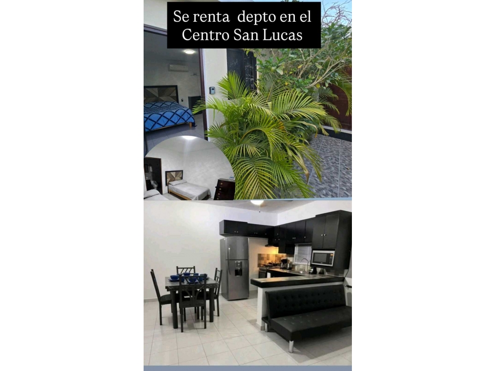 Renta Departamento en C.Mariano Matamoros.(centro).Cabo San Lucas — foto 5