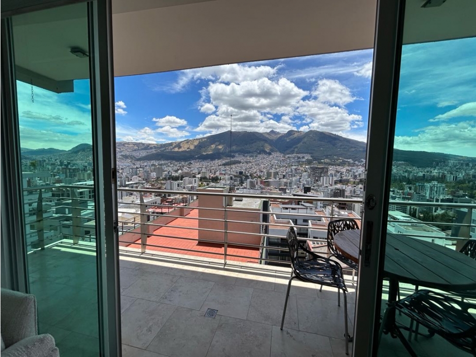 Renta departamento González Suárez con vista espectacular — foto 2
