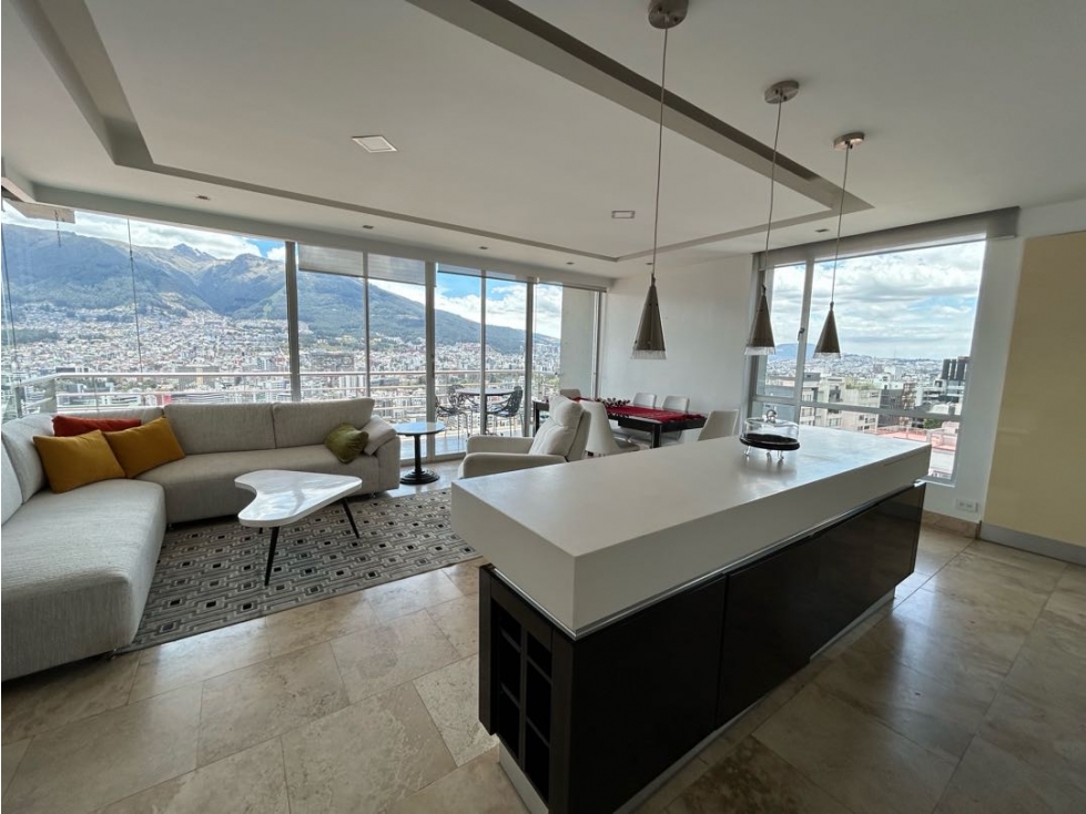 Renta departamento González Suárez con vista espectacular — foto 5
